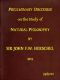 [Gutenberg 54897] • Preliminary Discourse on the Study of Natural Philosophy